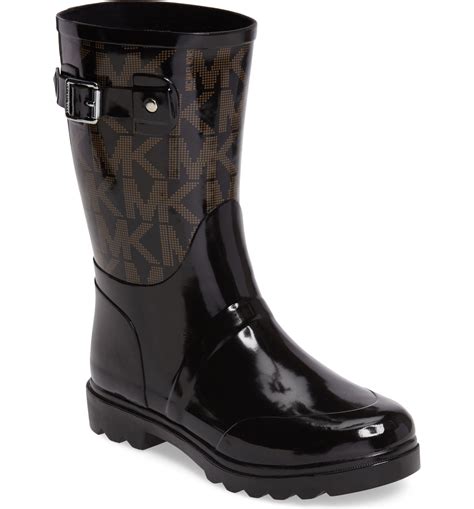 michael kors white rain boots|michael kors women rain boots.